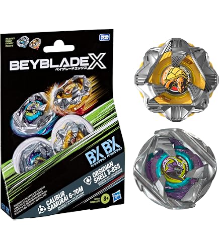 Beyblade X Booster Pack – G0188 – Samurai Steel Spinning Top 4-80T